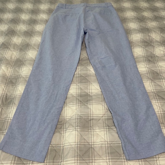 J. Crew Womens Skinny Business Casual Capris Size 00 Baby Blue - Picture 2 of 6